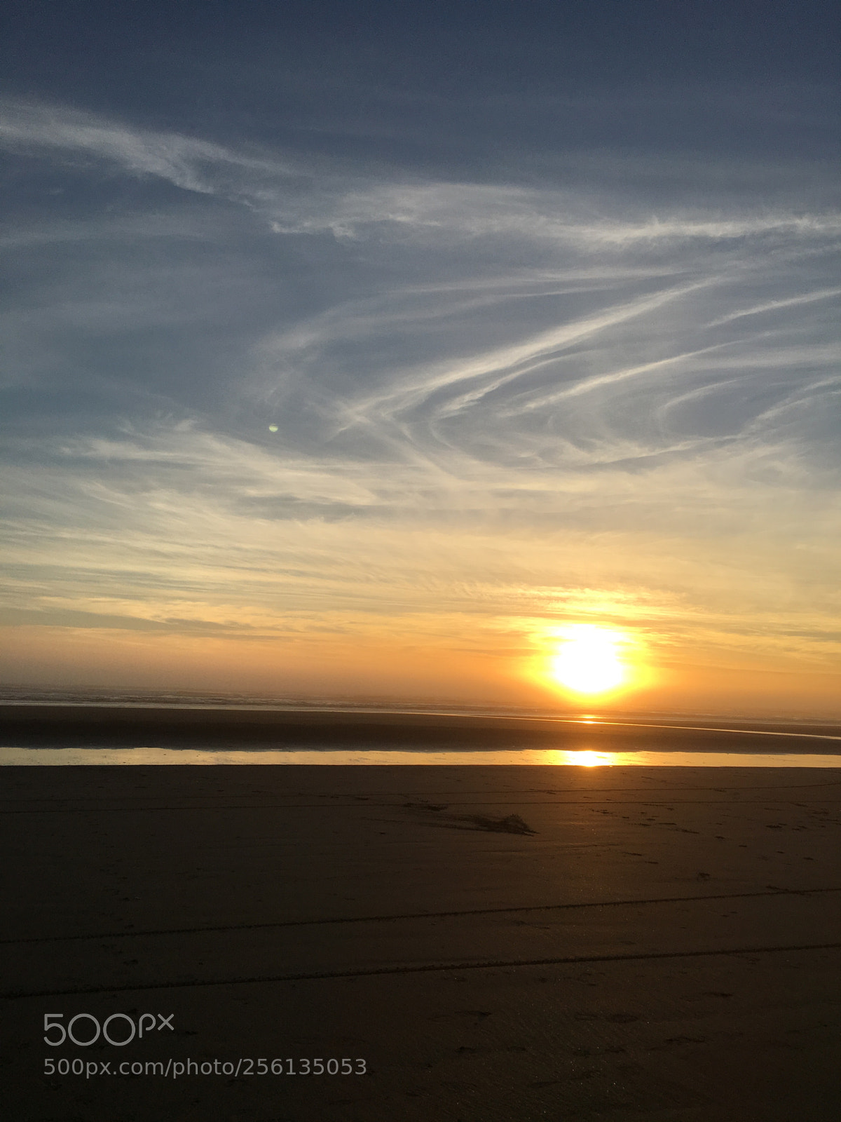 Apple iPhone 6s Plus sample photo. Setting sun at moclips photography