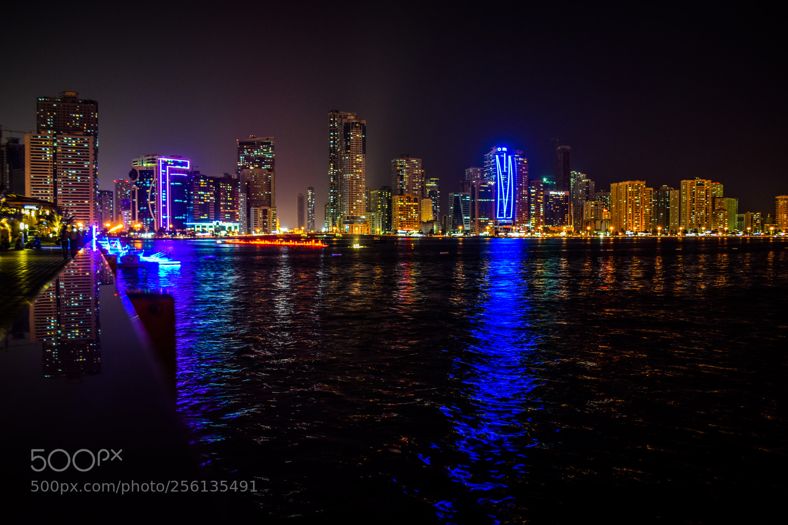 Nikon D5300 sample photo. Sharjah towers photography