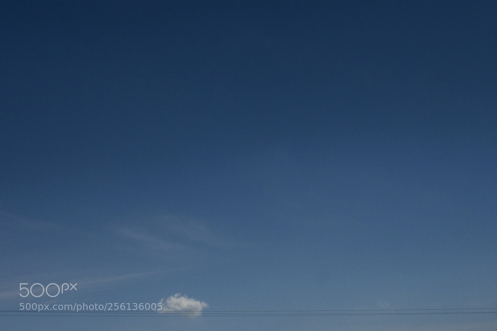 Olympus OM-D E-M5 sample photo. Lazy sky photography