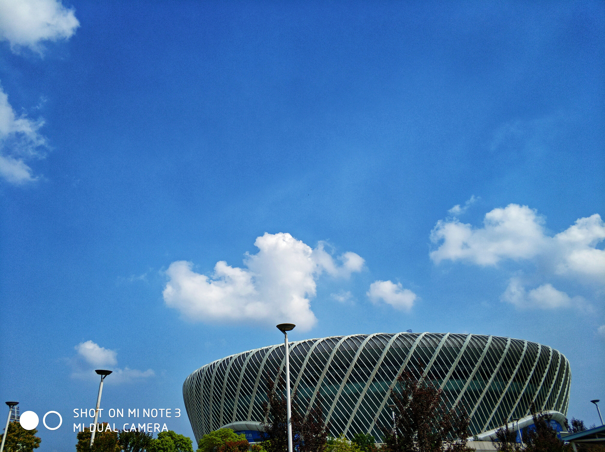 Xiaomi Mi Note 3 sample photo. Tennis center photography