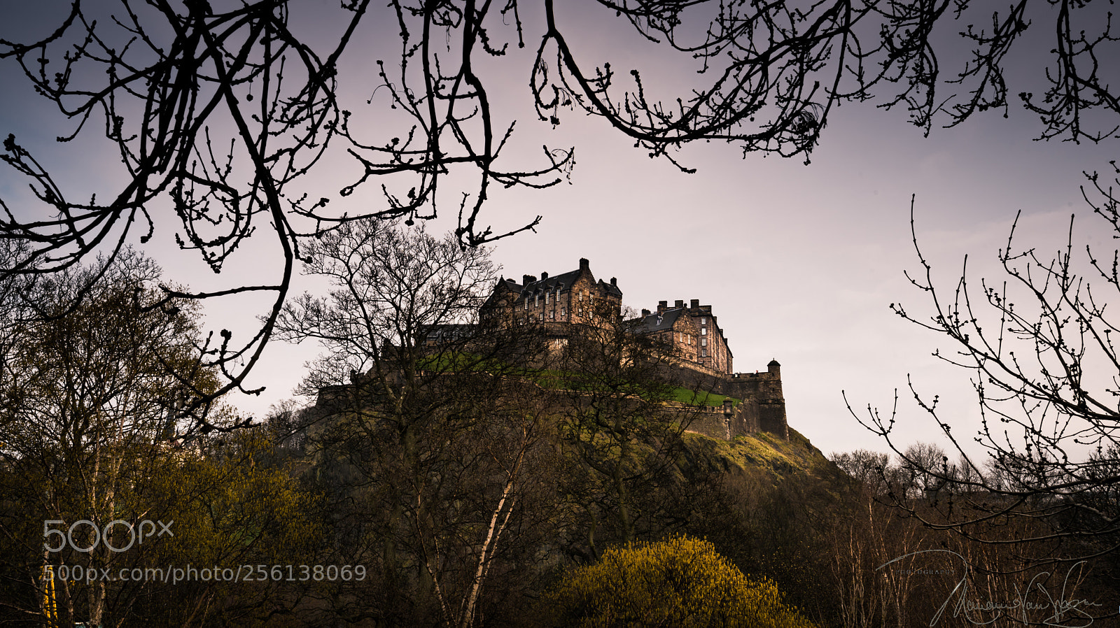 Nikon D750 sample photo. Edinburgh castle - another photography