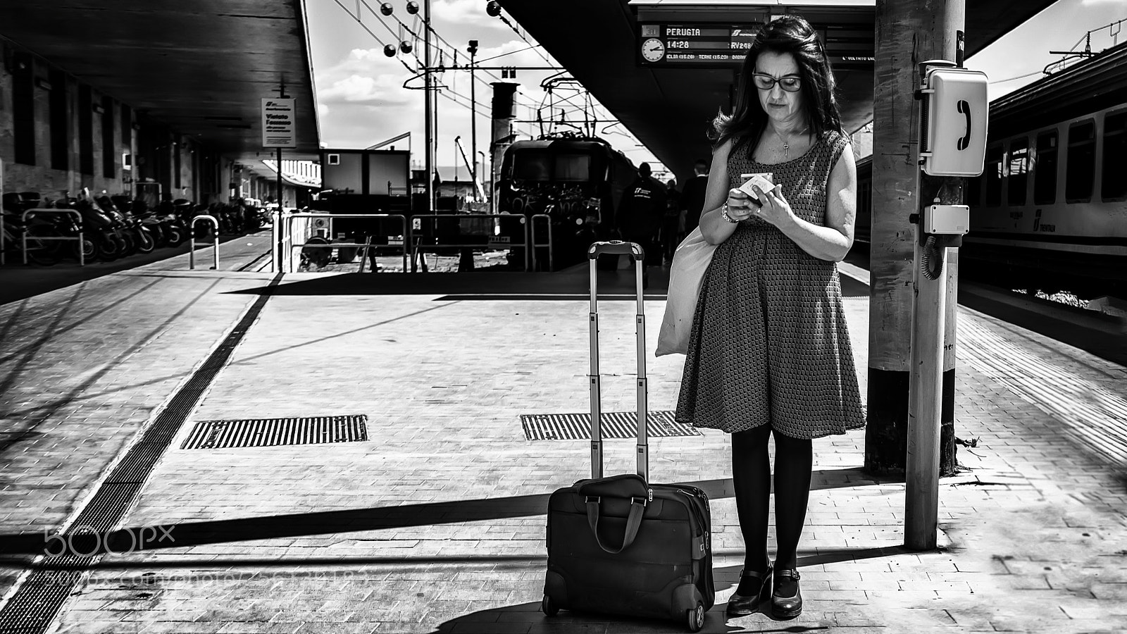 Sony a7R II sample photo. Railway station #691 photography