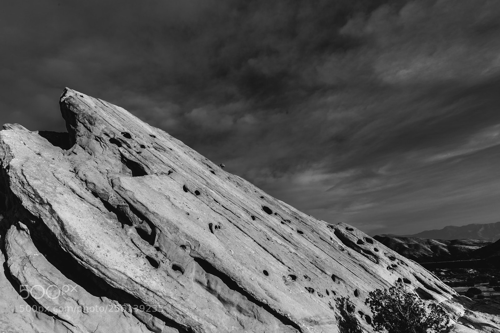 Sony a7R II sample photo. Vasquez rocks b w photography