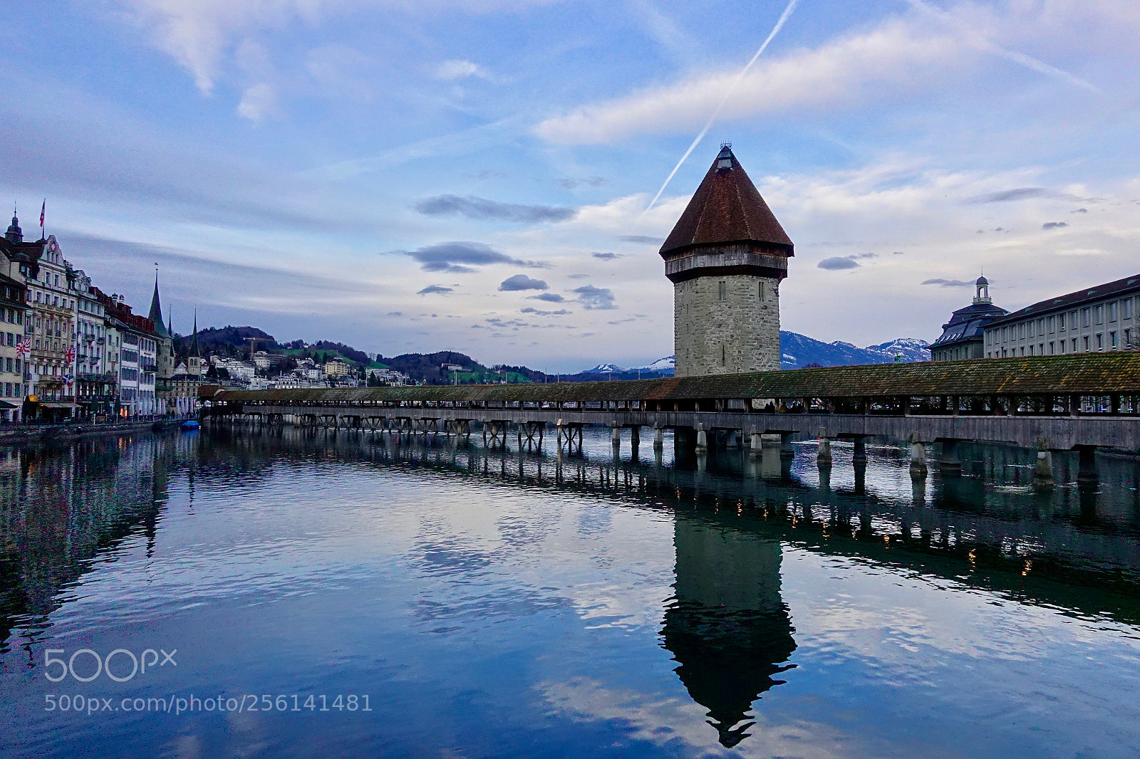 Sony DSC-RX100M5 sample photo. Chapel bridge - lucerne photography