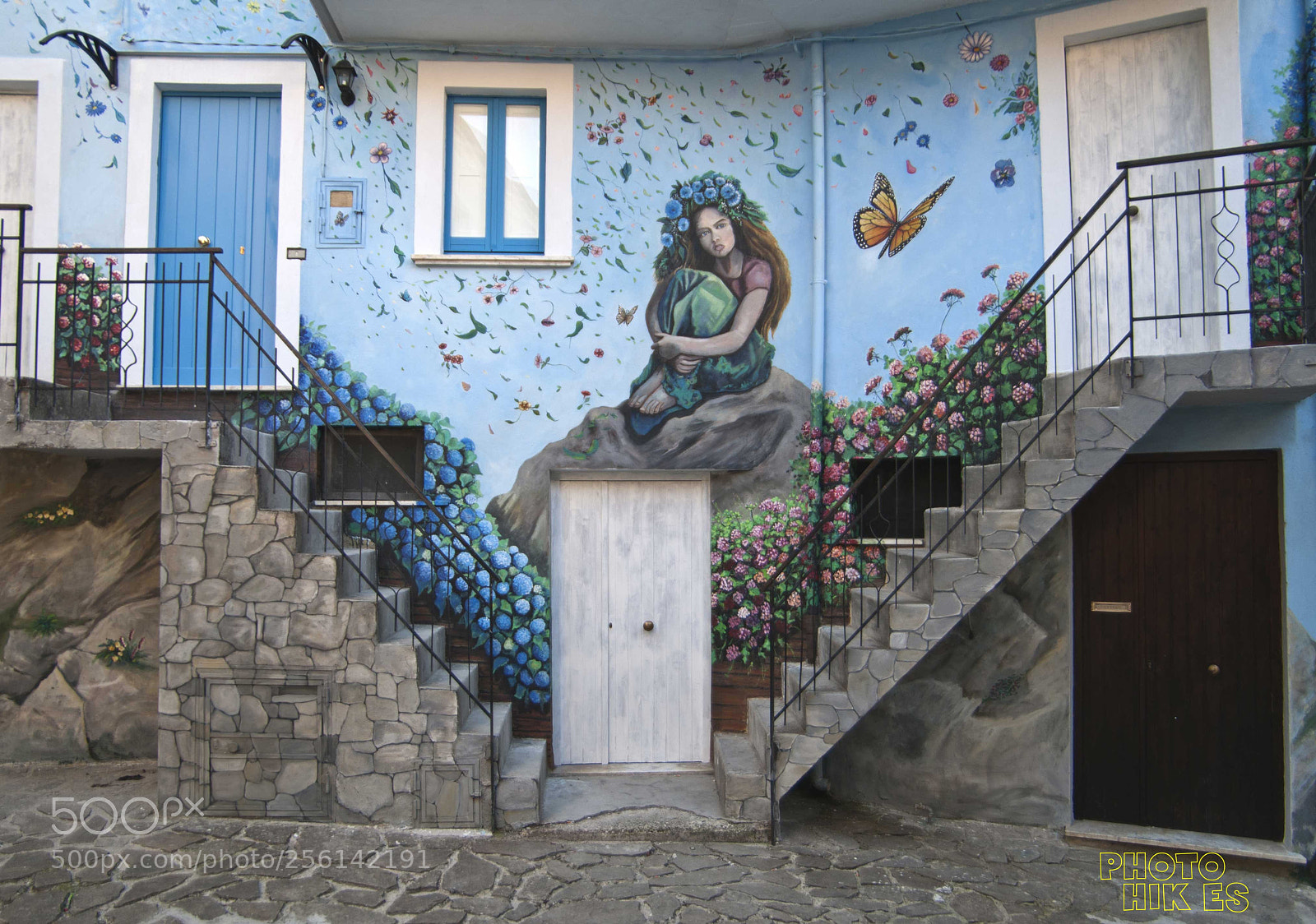 Nikon D300 sample photo. Murals at sant'angelo photography