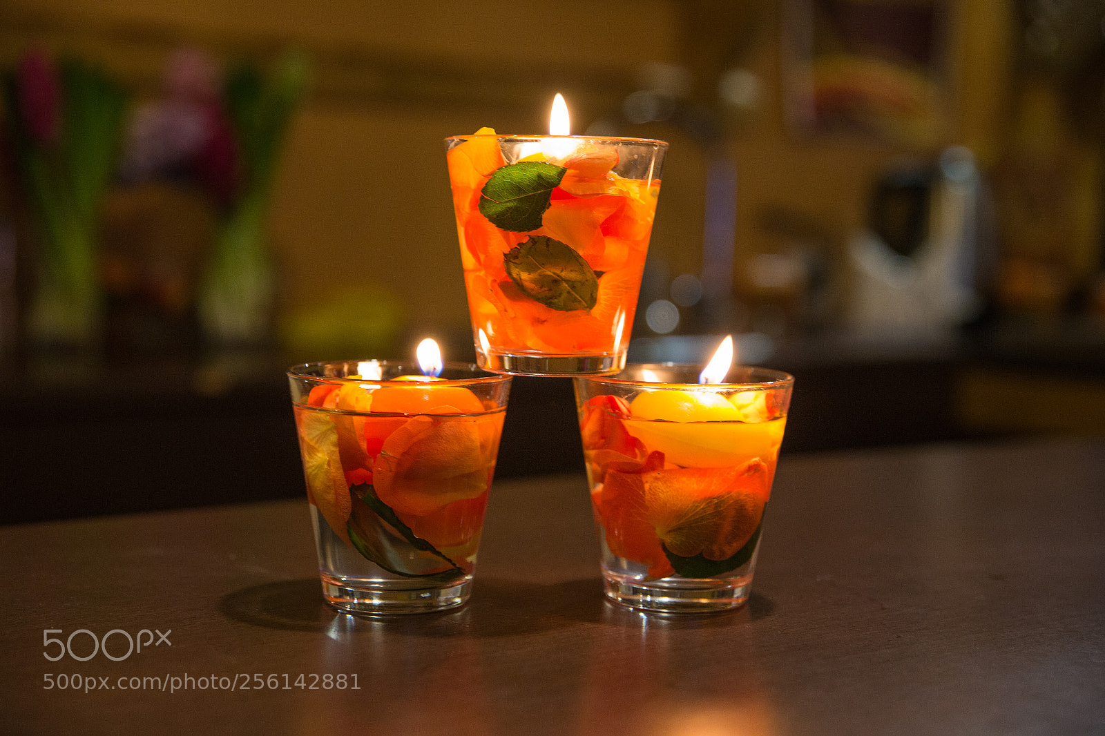 Canon EOS 6D sample photo. Candles light and rose photography