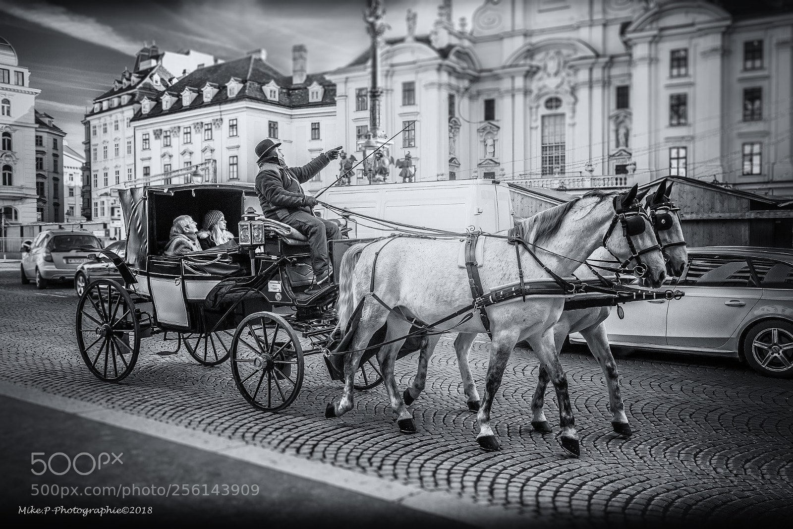 Canon EOS 6D sample photo. Vienna fiaker photography