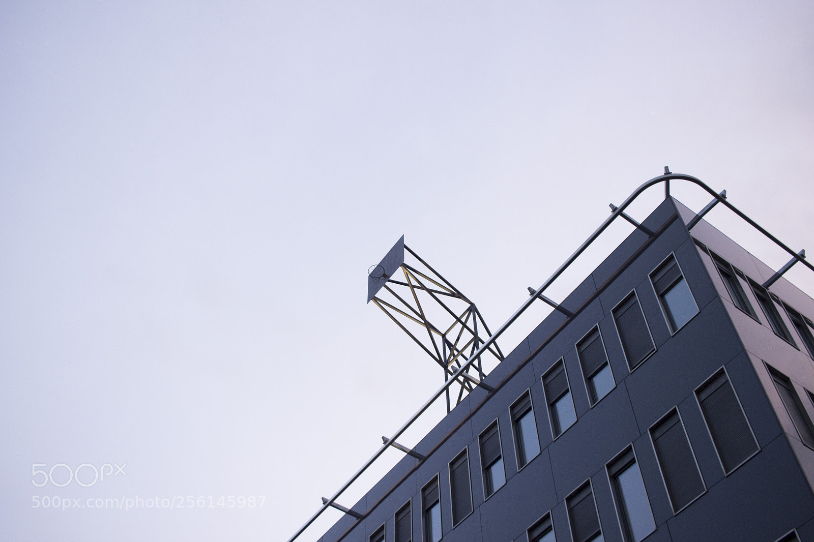 Canon EOS 600D (Rebel EOS T3i / EOS Kiss X5) sample photo. Rooftop basketball photography