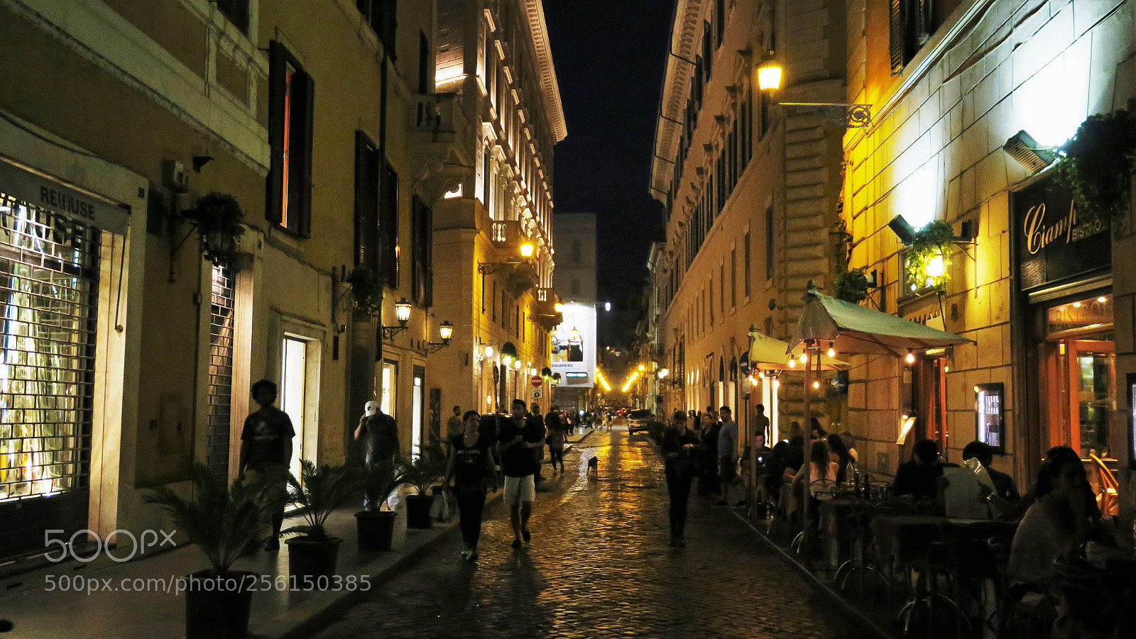 Canon PowerShot G3 X sample photo. Rome at night photography