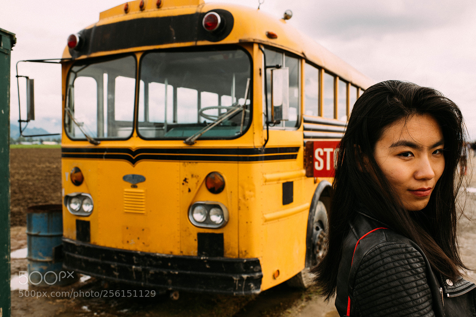 Nikon D850 sample photo. School bus photography