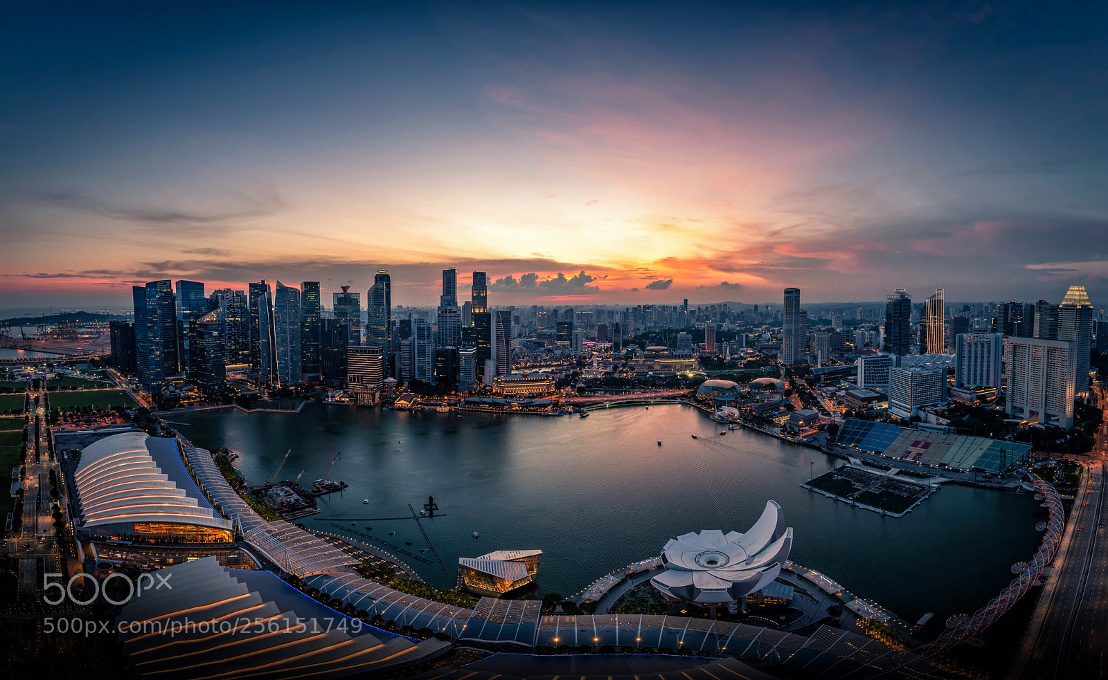 Nikon D750 sample photo. Singapore skyline and view photography