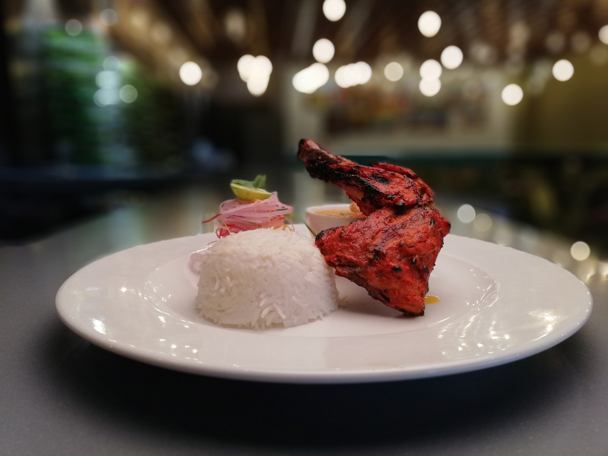 HUAWEI nova 2i sample photo. Lunch non veg set photography