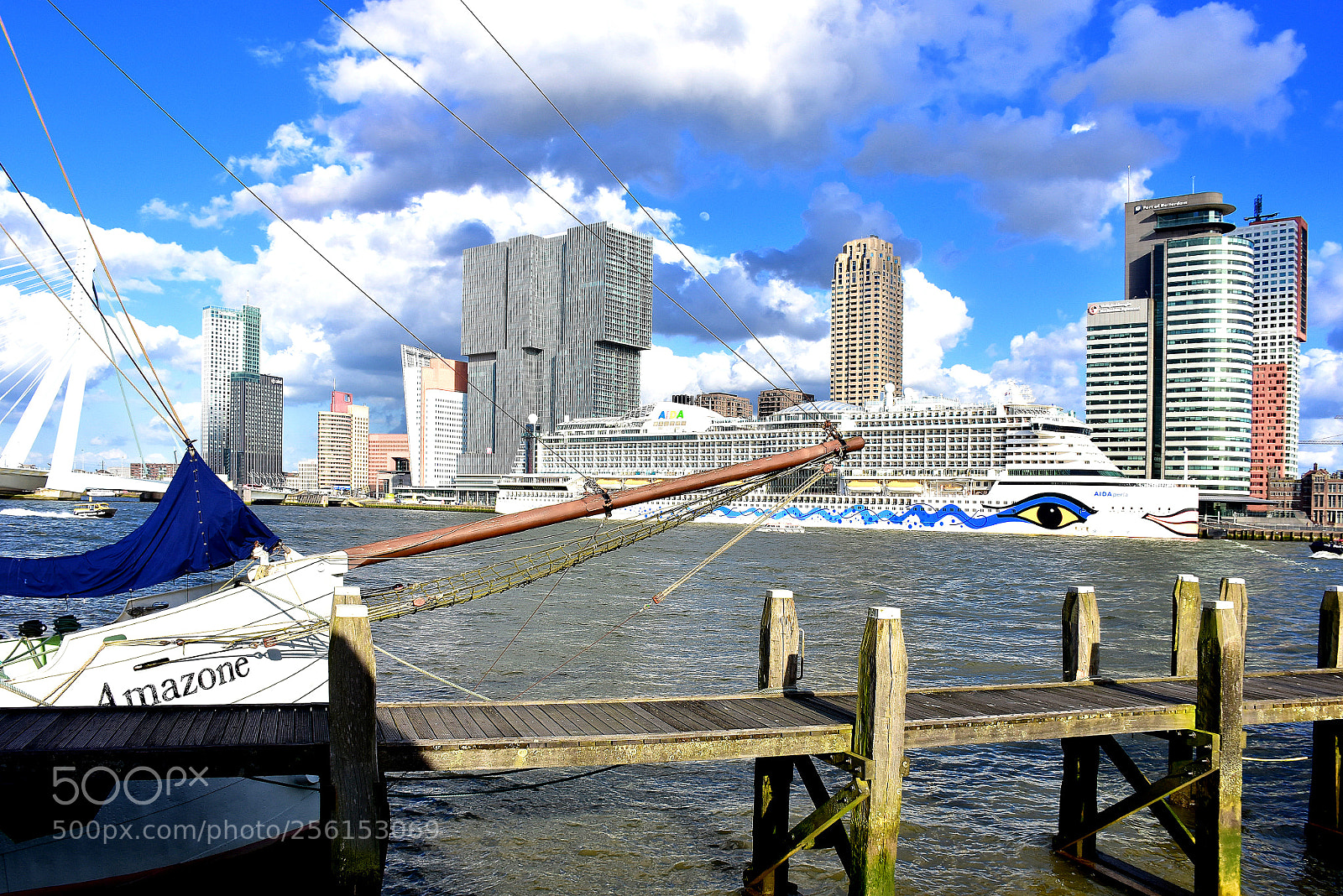 Nikon D7200 sample photo. Skyline from rotterdam photography
