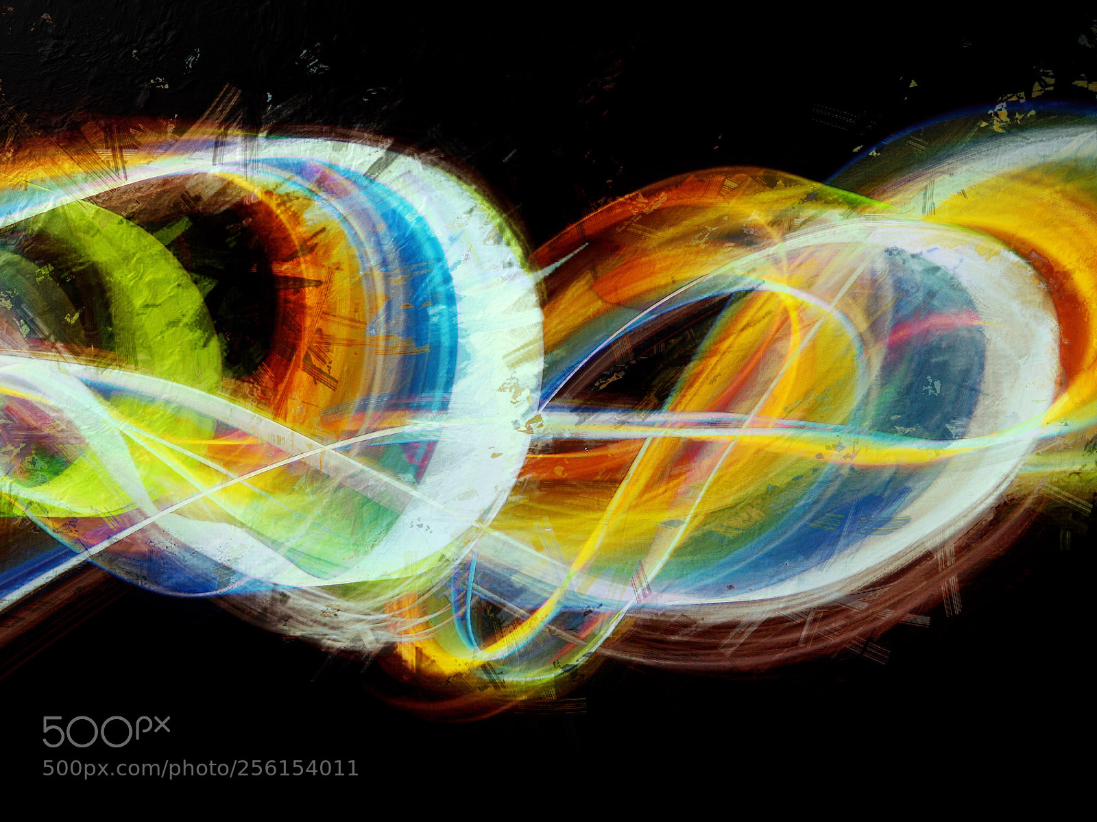 Olympus OM-D E-M1 sample photo. Lightpainting i digitally painted photography