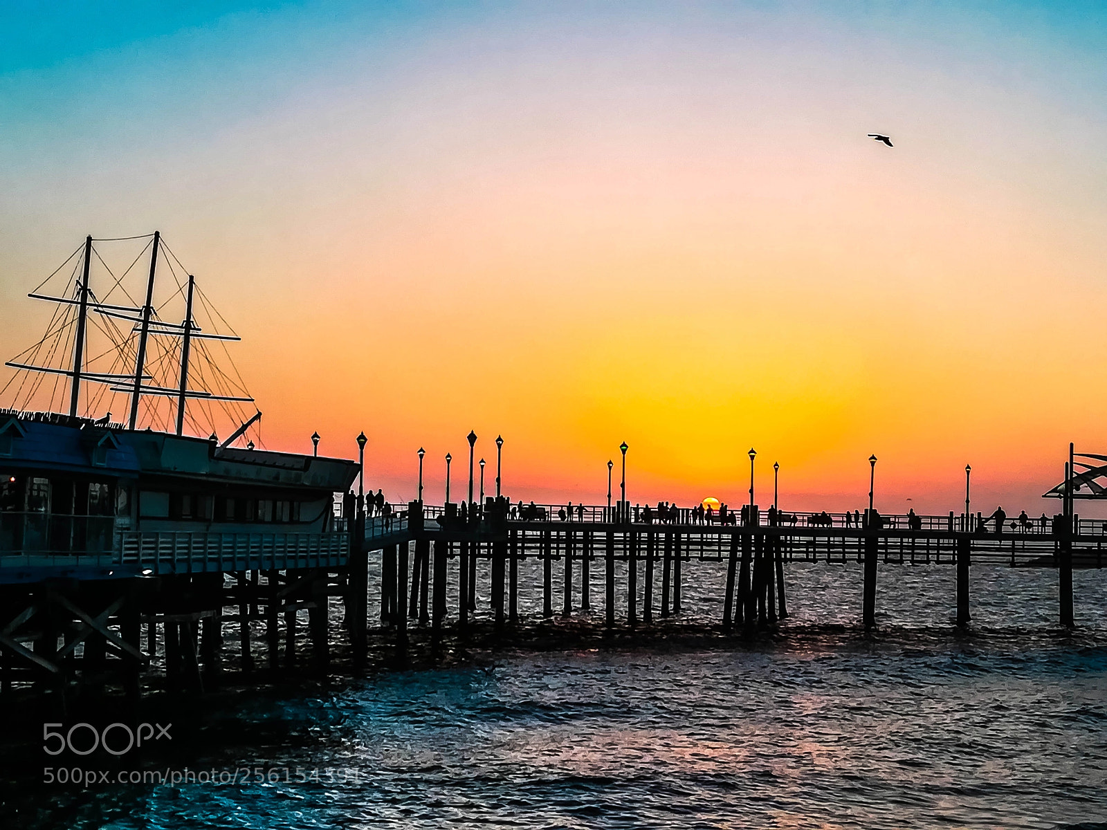 HUAWEI honor 6x sample photo. Redondo beach pier photography