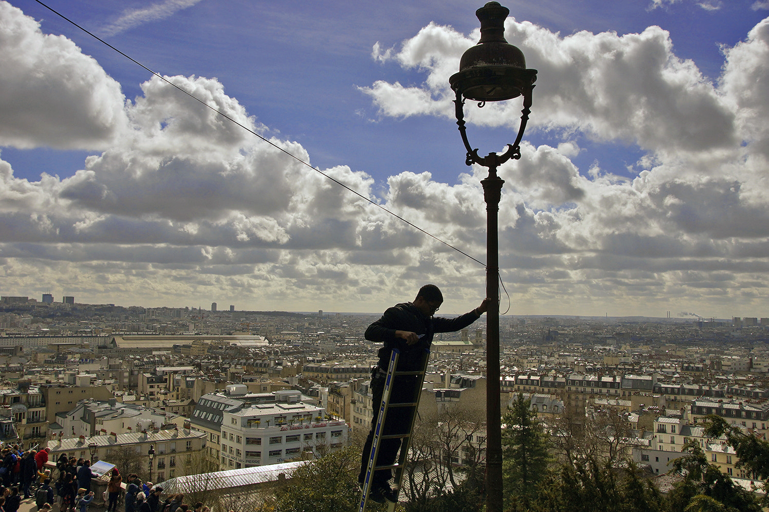 Sony SLT-A65 (SLT-A65V) sample photo. Montmartre photography