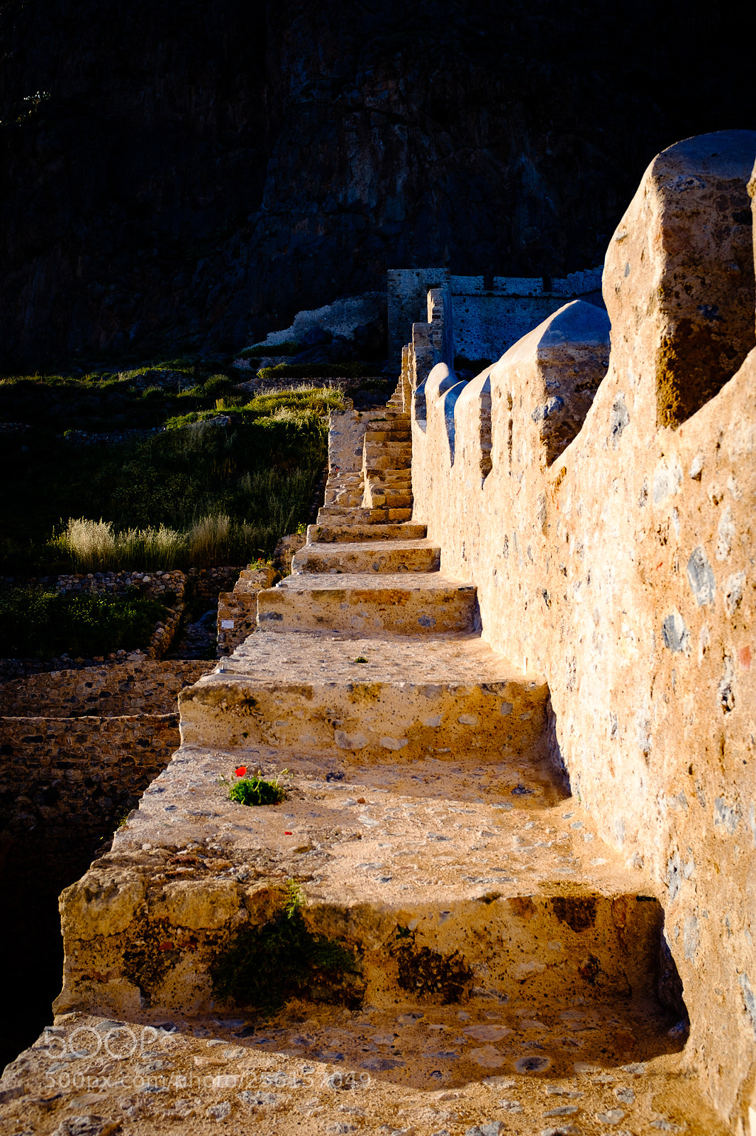 Fujifilm X100F sample photo. Monemvasia photography