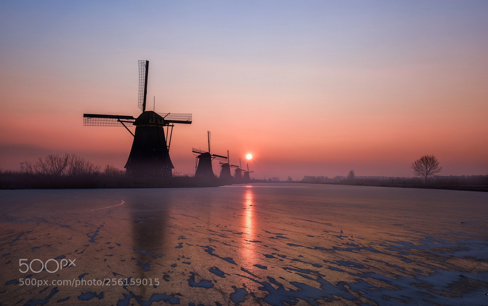 Nikon D810 sample photo. Kinderdijk sunrise  photography