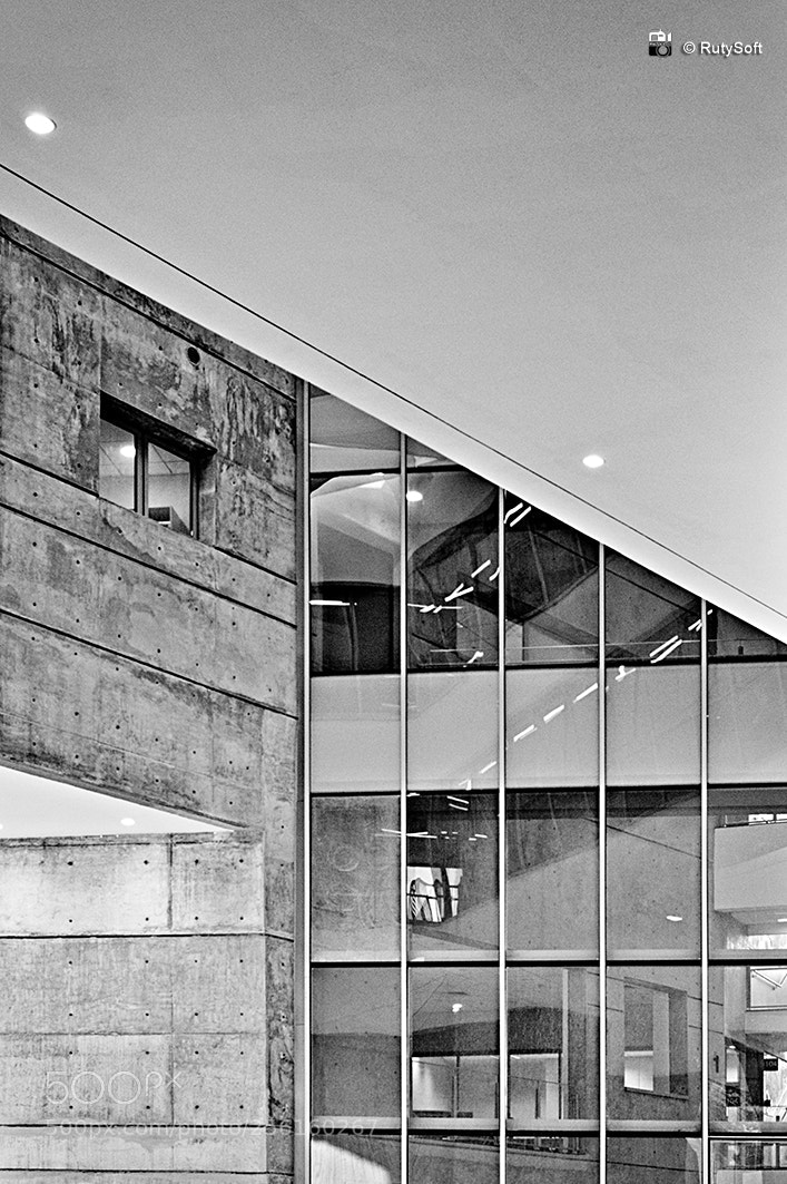 Nikon D3200 sample photo. Brutalism architecture photography