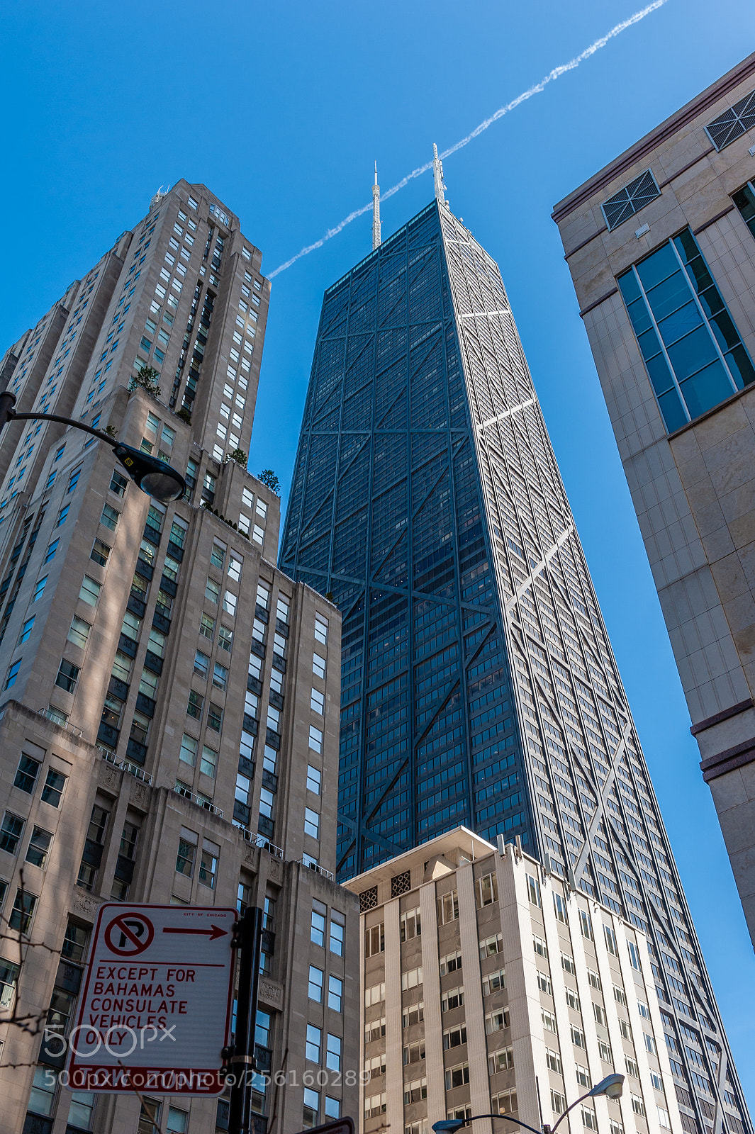 Nikon D700 sample photo. John hancock center photography