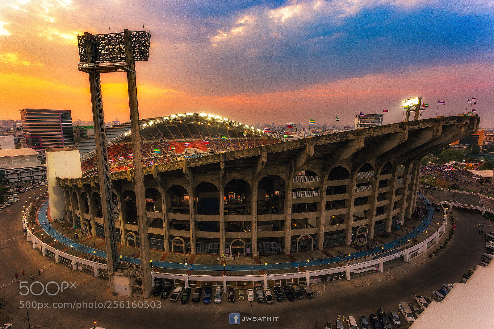 Canon EOS 6D sample photo. Rajamangala stadium photography
