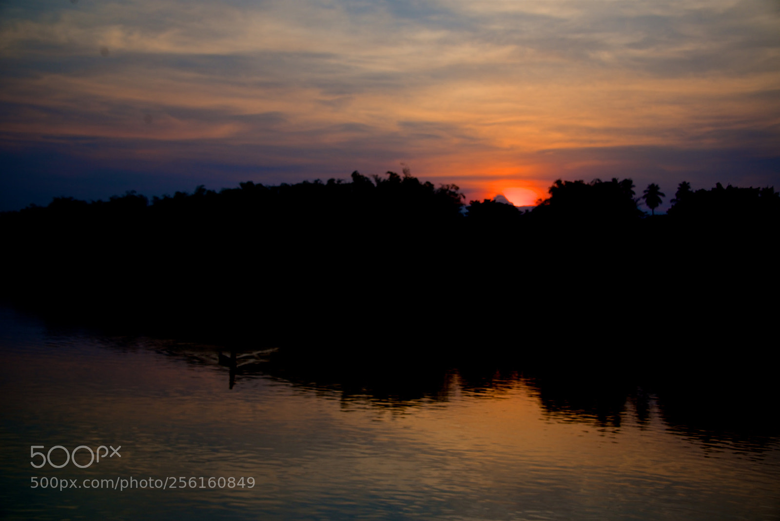 Nikon D600 sample photo. Mekong afterglow photography