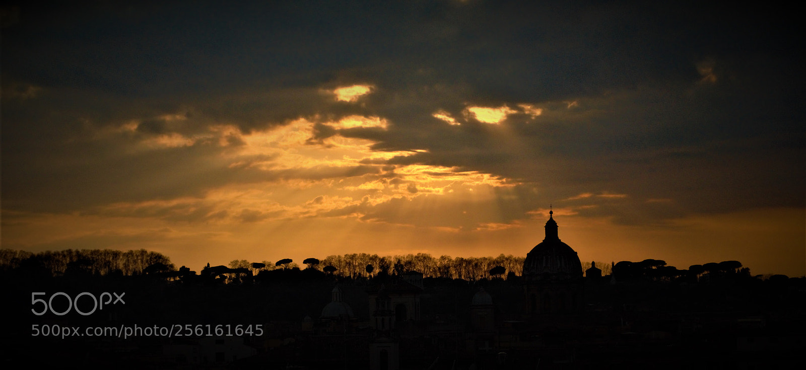 Nikon D3200 sample photo. Roman sunset photography