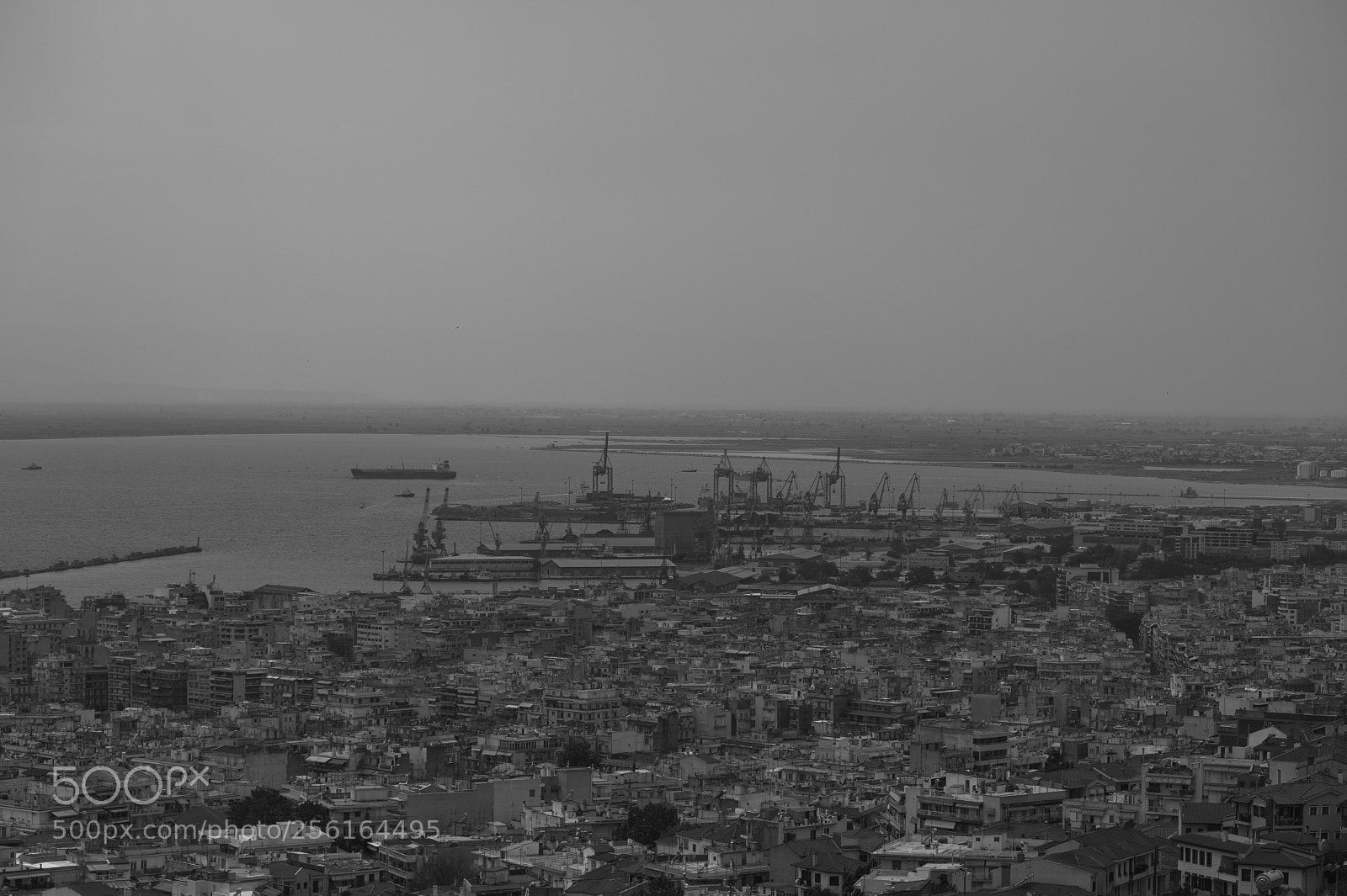 Nikon D700 sample photo. Thessaloniki's port photography