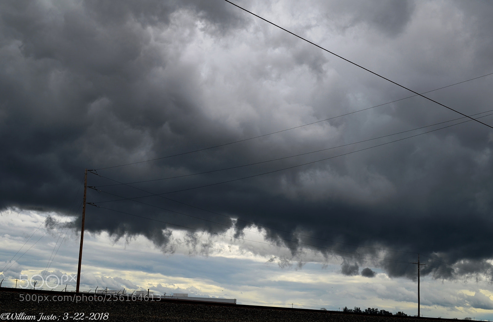 Nikon D5100 sample photo. A dark stormy sky photography