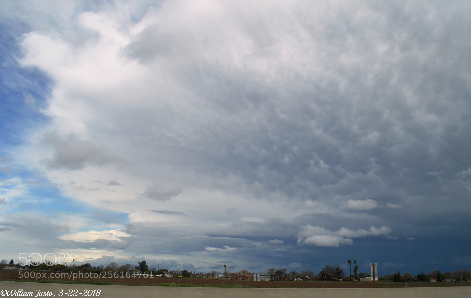 Nikon D5100 sample photo. California supercell thunderstorm 3-22-2018 photography