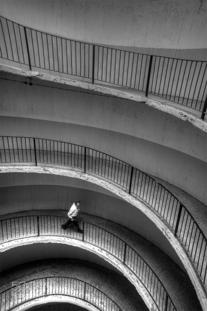 Nikon D700 sample photo. Car park.. photography