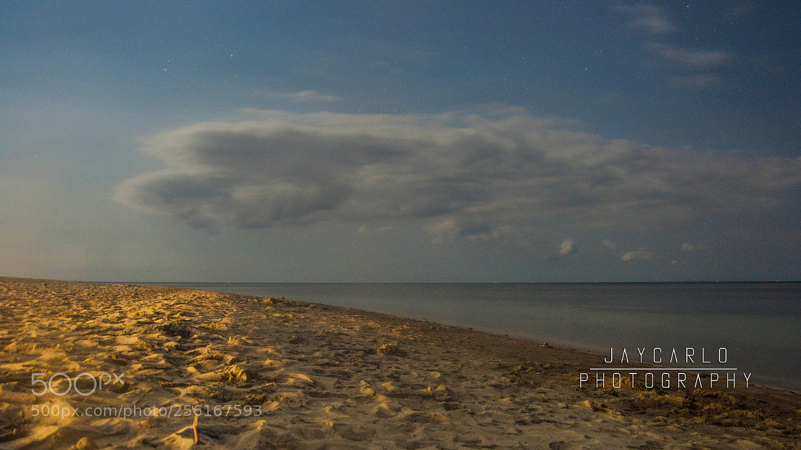 Nikon D3100 sample photo. Nightime beach photography