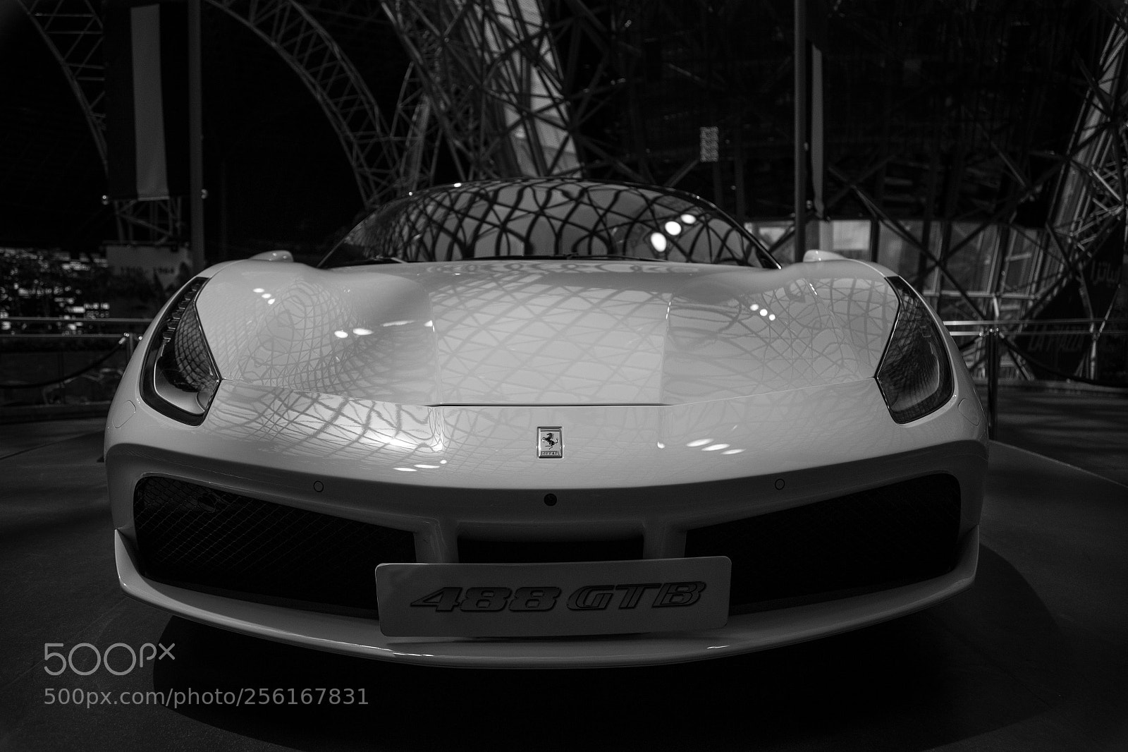 Canon EOS 6D sample photo. Ferrari 488 gtb photography