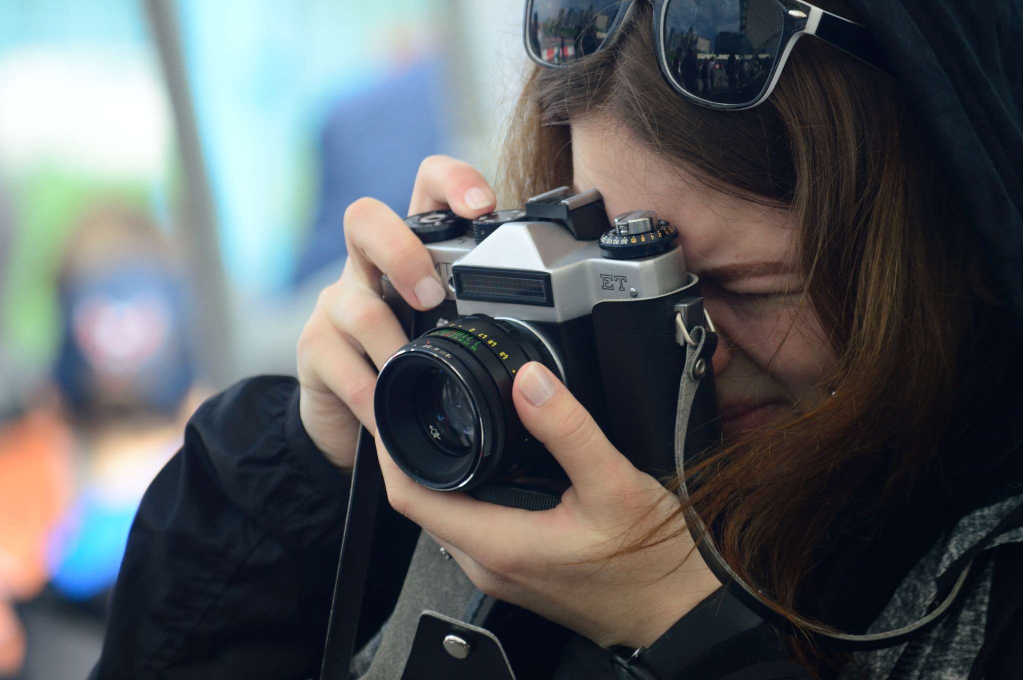 Nikon D3200 sample photo. Camera girl photography