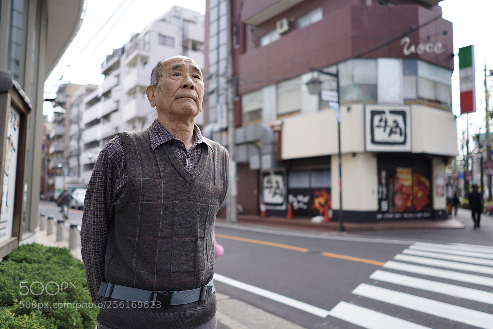 Sony a7 III sample photo. An old man watches photography