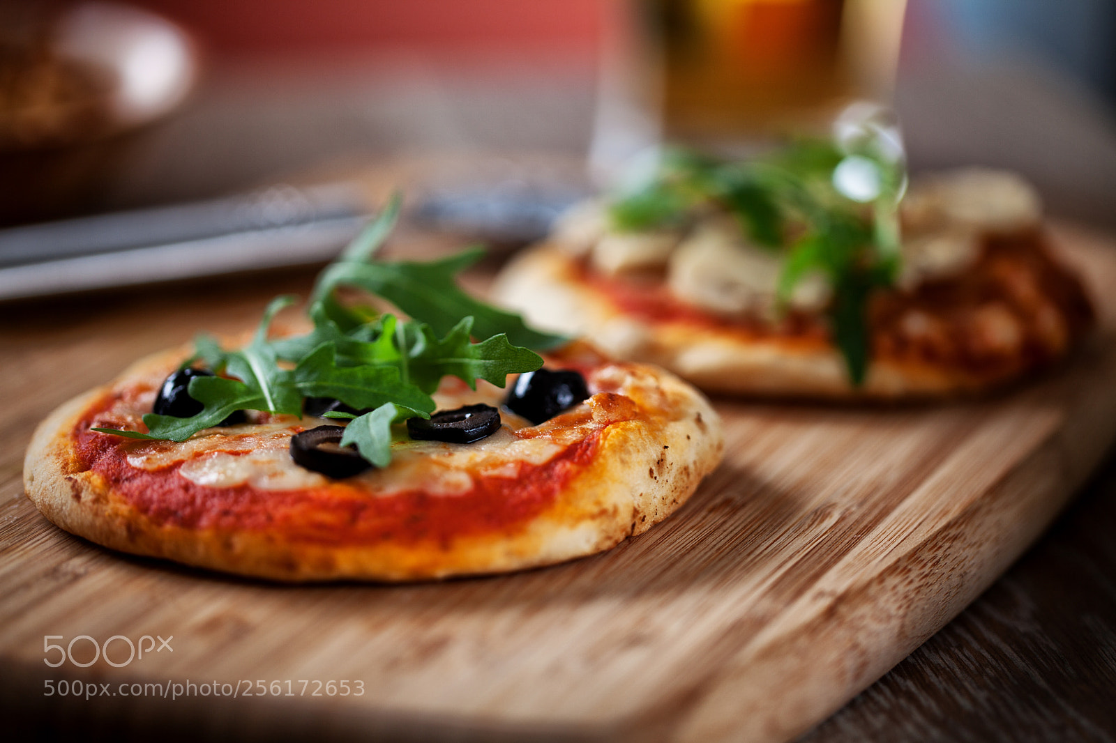 Canon EOS 5D Mark II sample photo. Mini pizza photography