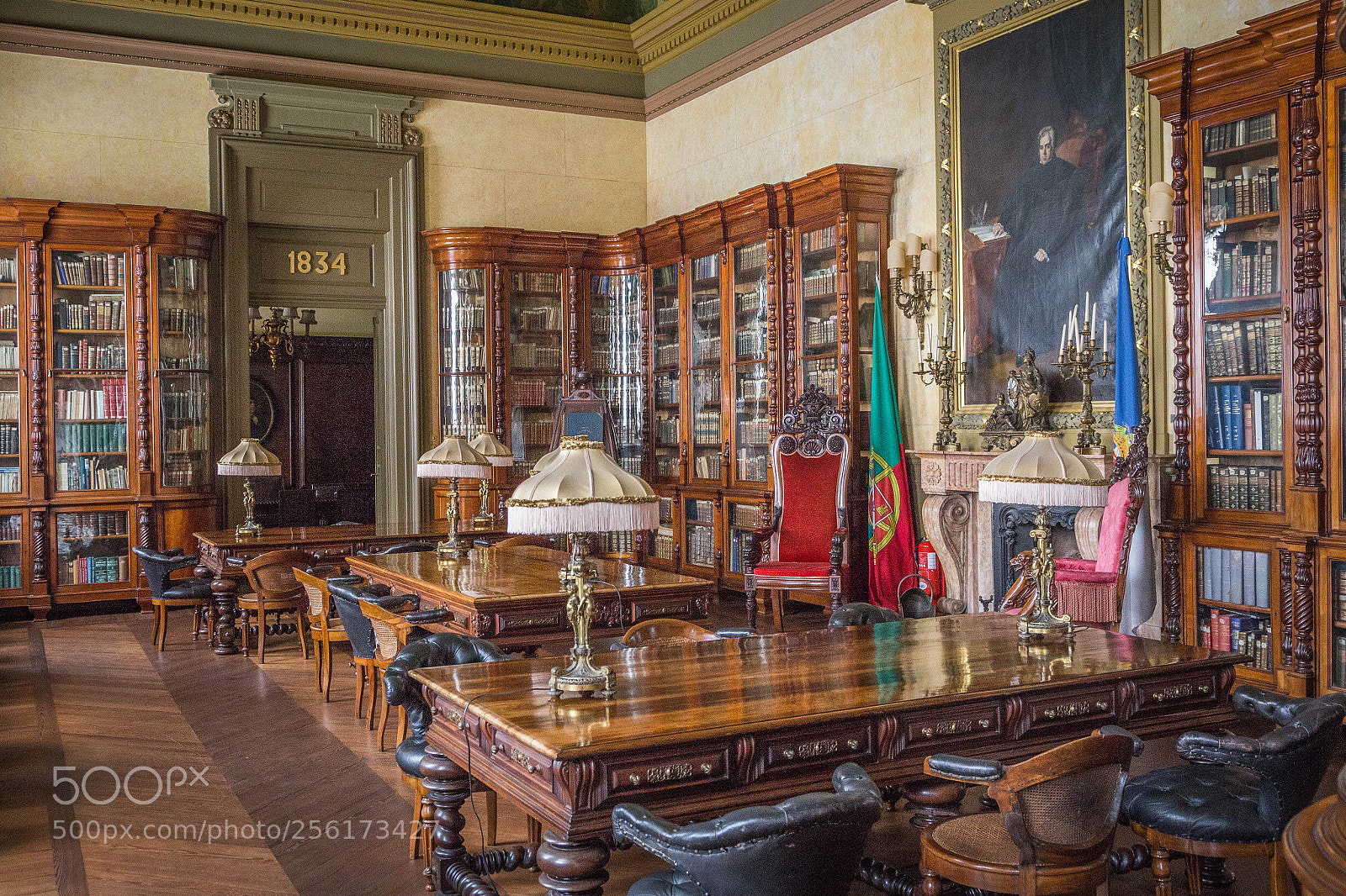 Canon EOS 6D sample photo. Reading room, palacio da photography