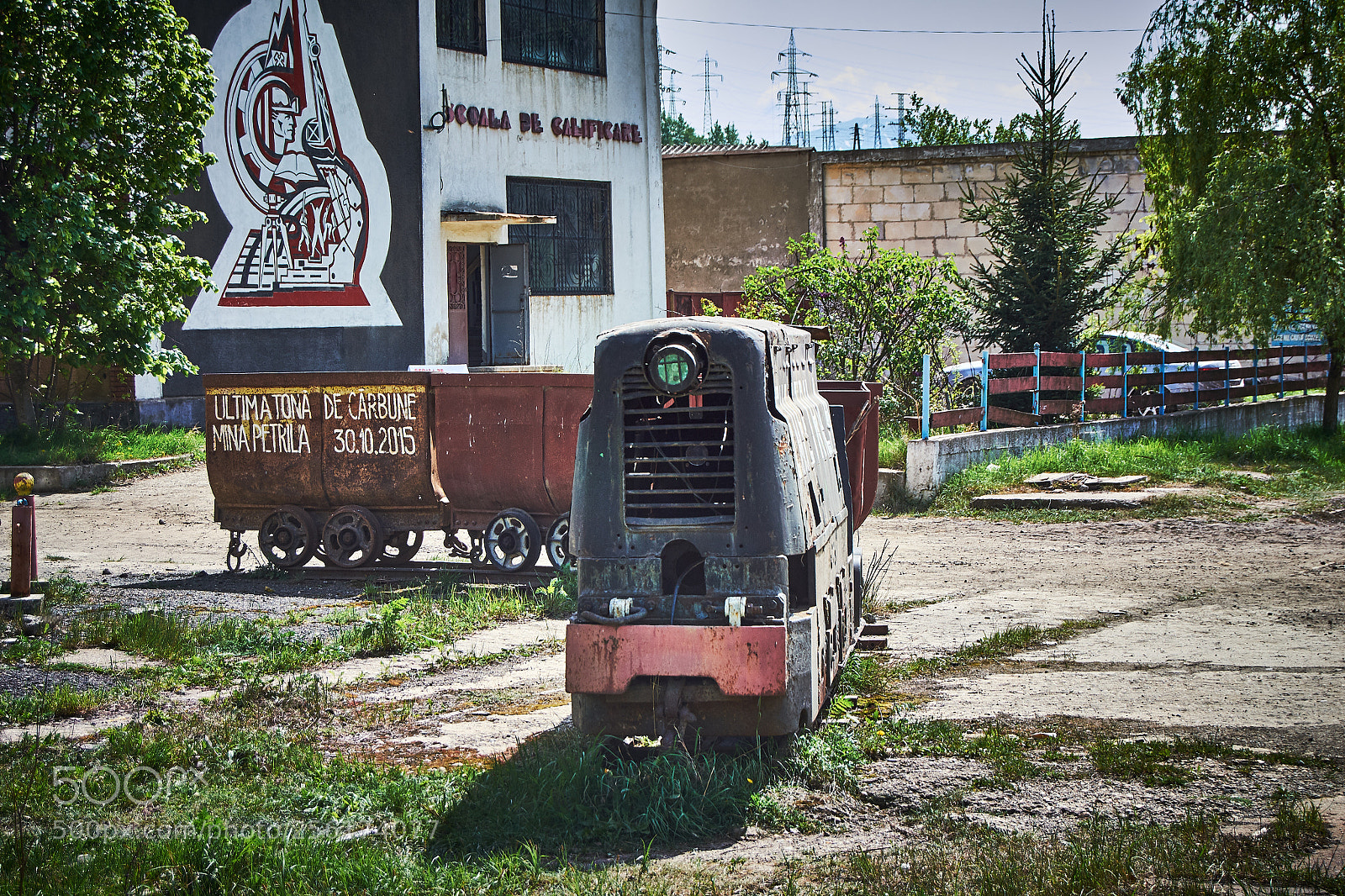 Nikon D3100 sample photo. Old mineing mini raill photography