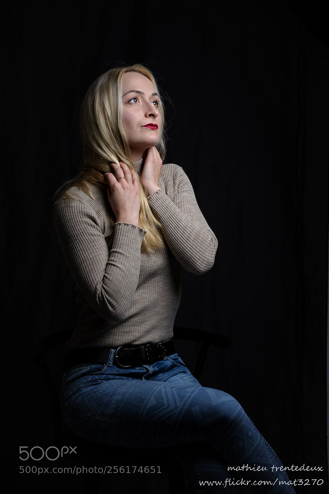 Nikon D700 sample photo. Armandine shoot studio photography