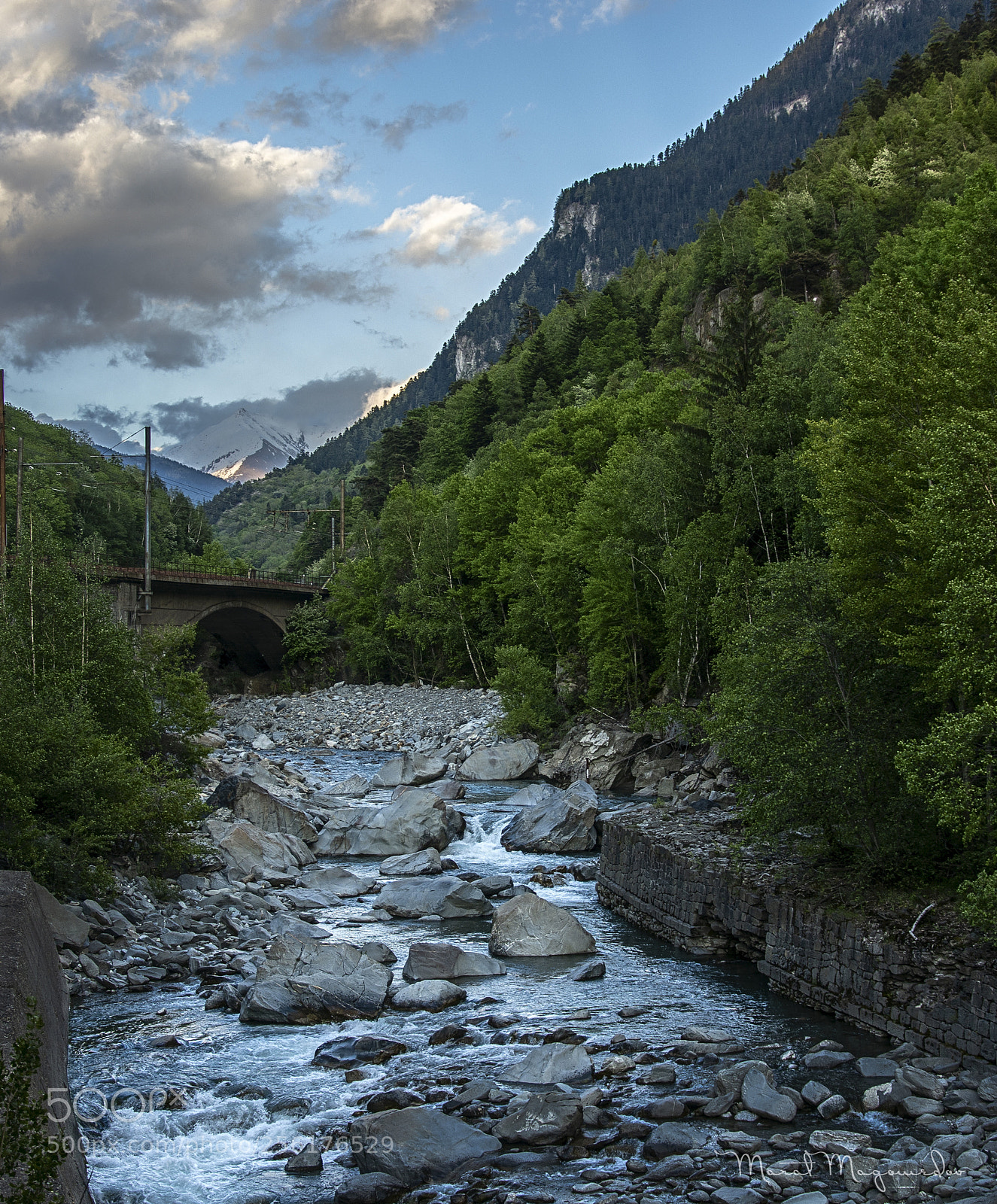 Nikon D7100 sample photo. Mountain river photography