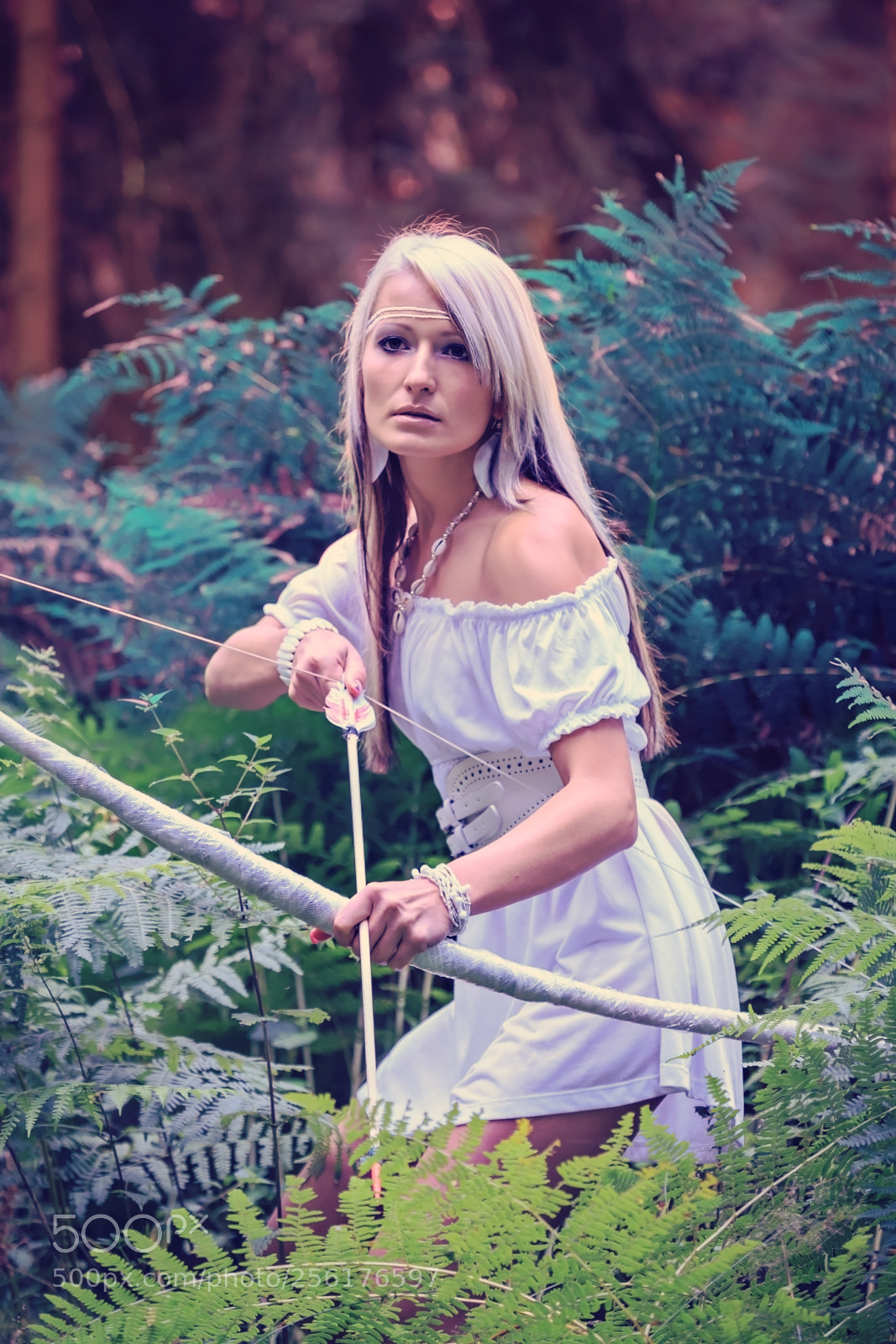 Canon EOS 5D sample photo. The amazon girl photography