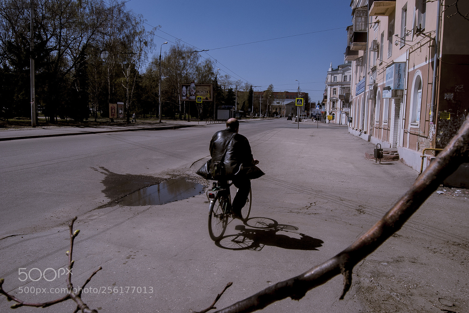 Nikon D3000 sample photo. Cyclist photography