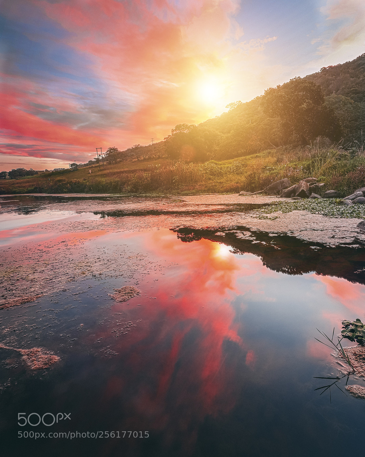 Canon EOS 77D (EOS 9000D / EOS 770D) sample photo. Cloudy river photography