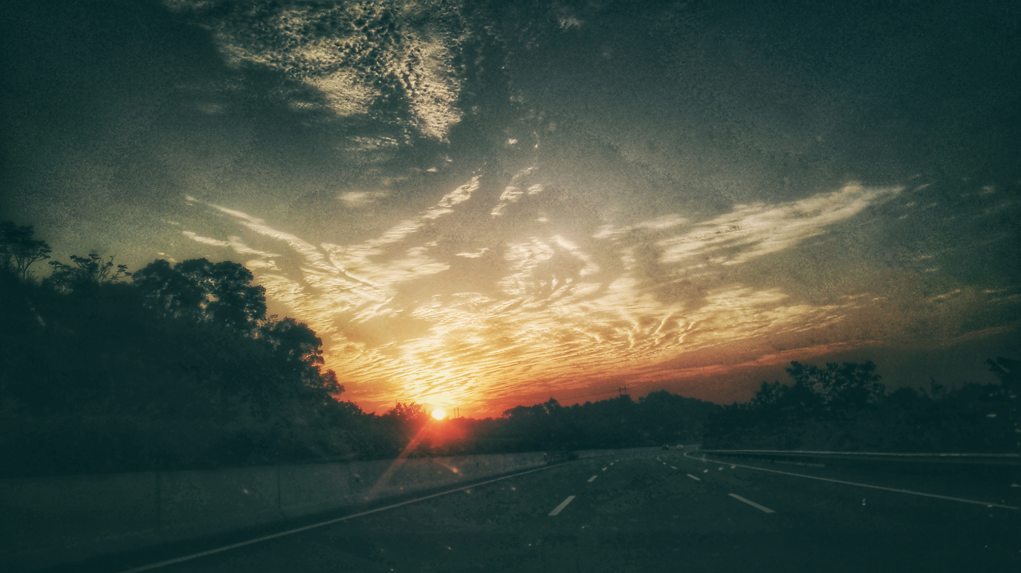 HUAWEI Mate 7 sample photo. Sunset photography