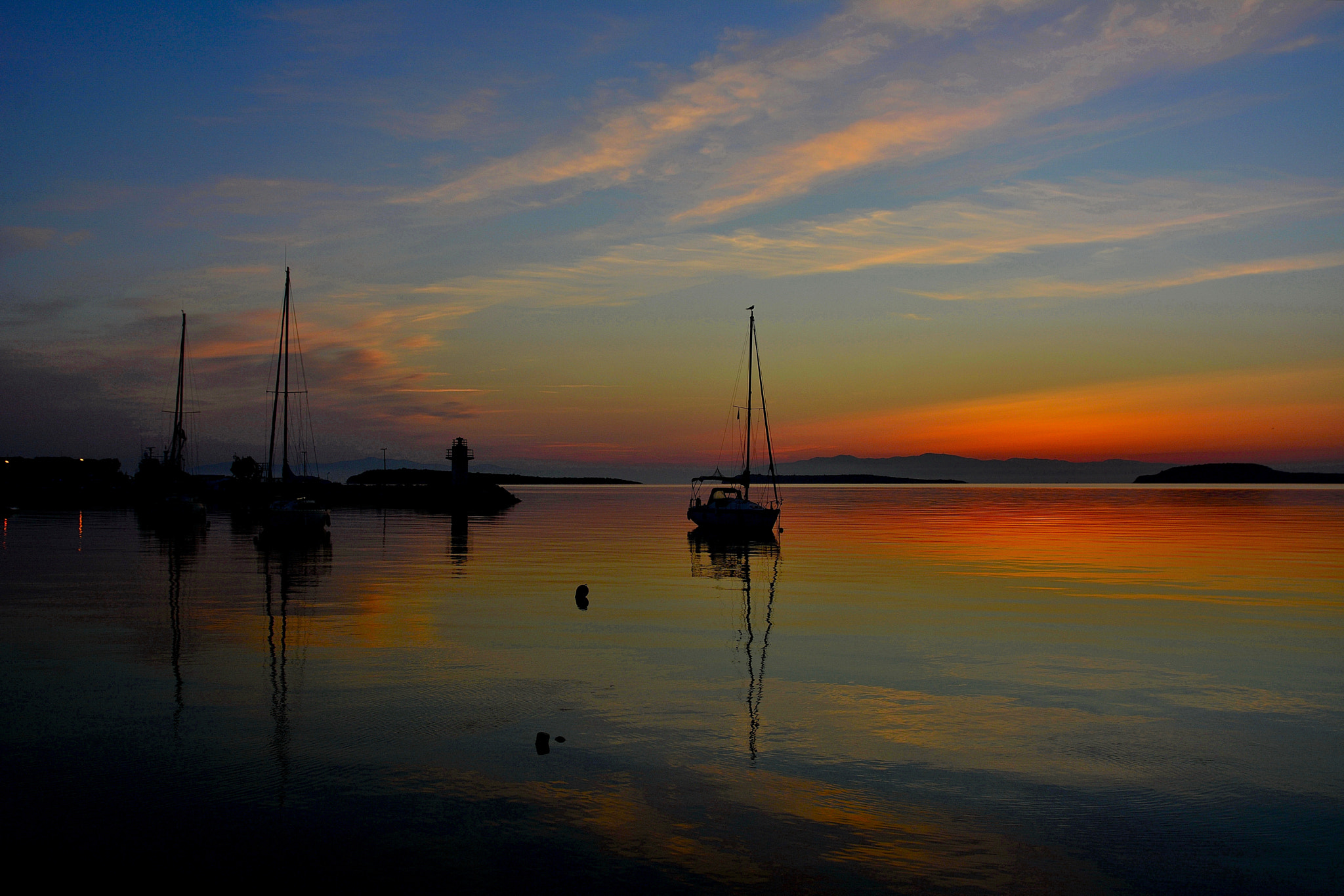 Nikon D7100 sample photo. Sunrise-marina photography