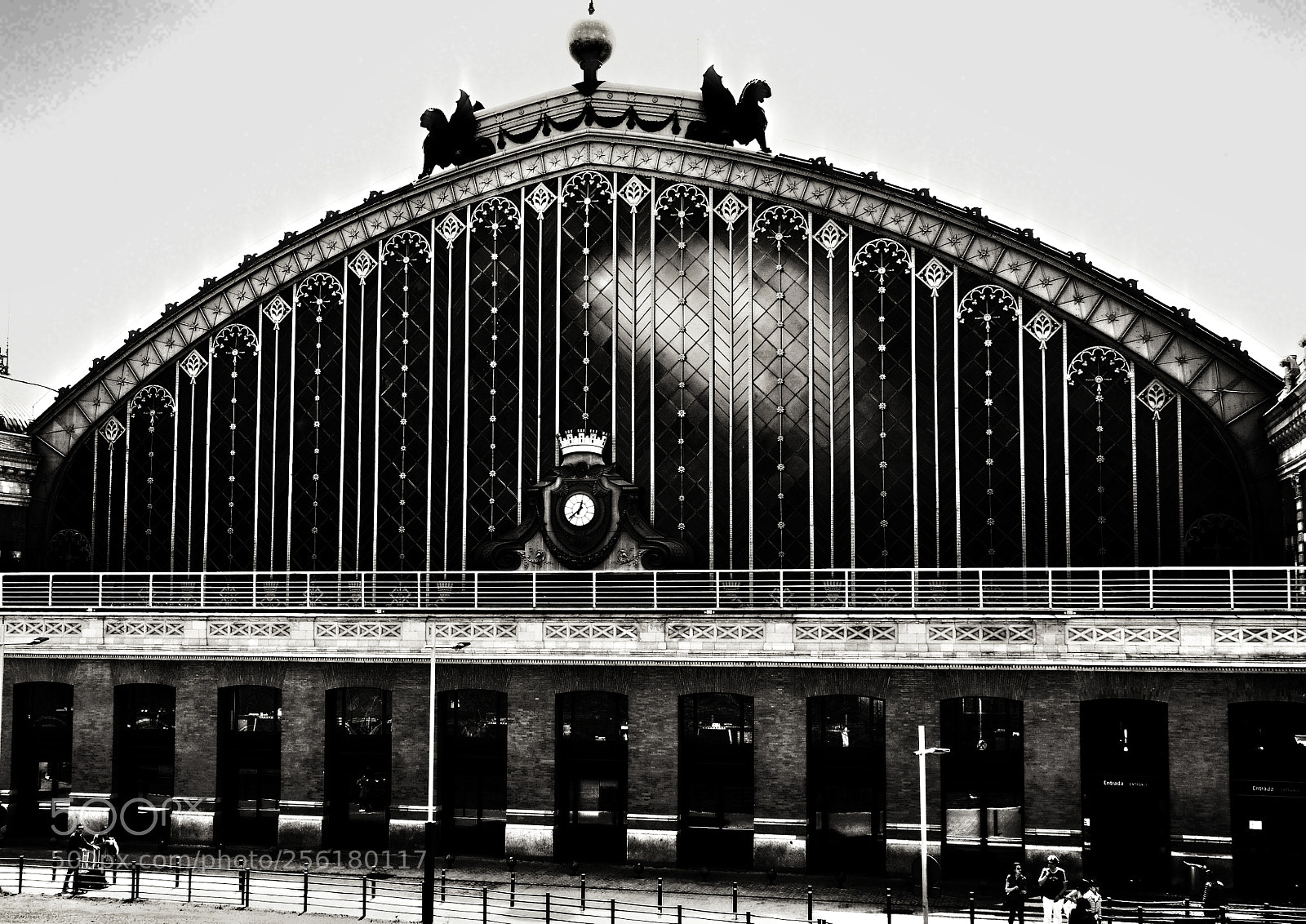 Nikon D5100 sample photo. Atocha station photography