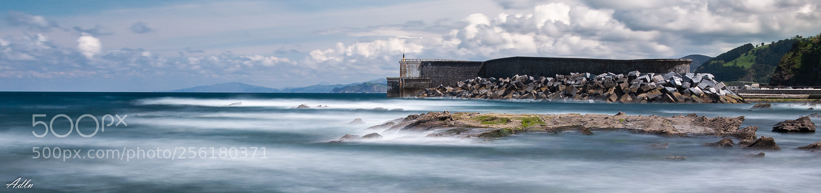 Canon EOS 70D sample photo. Panorama of the coast photography