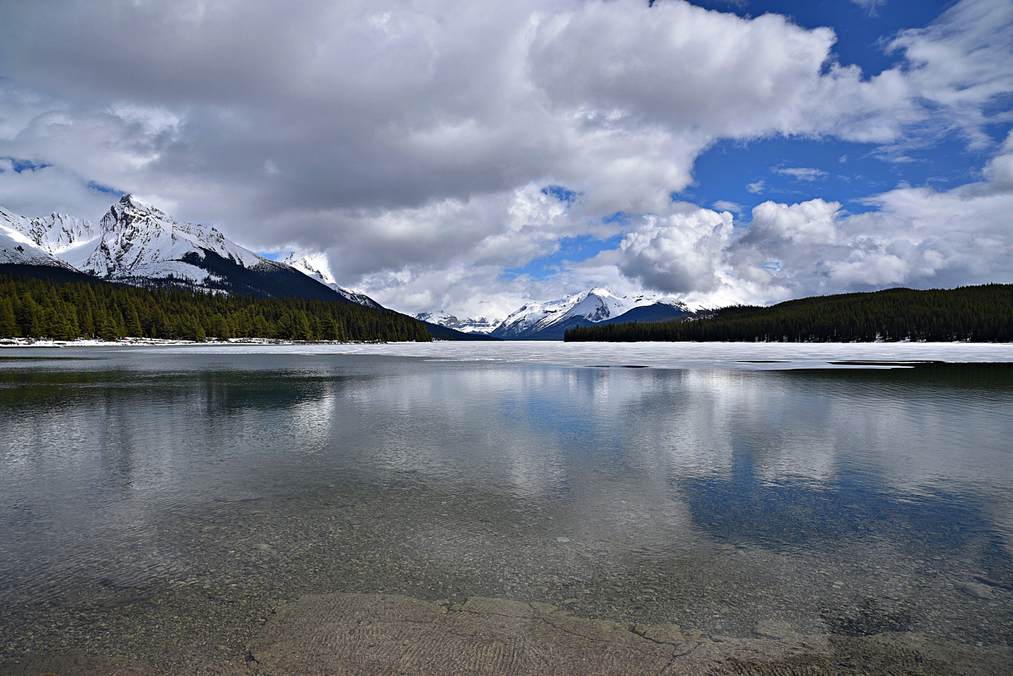 Nikon D750 + Sigma 24-105mm F4 DG OS HSM Art sample photo. Maligne lake, jasper national park, canada photography