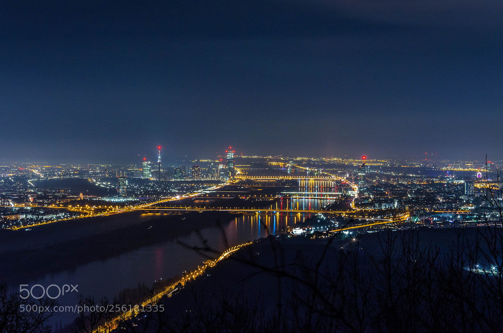 Nikon D5100 sample photo. Vienna austria - night photography