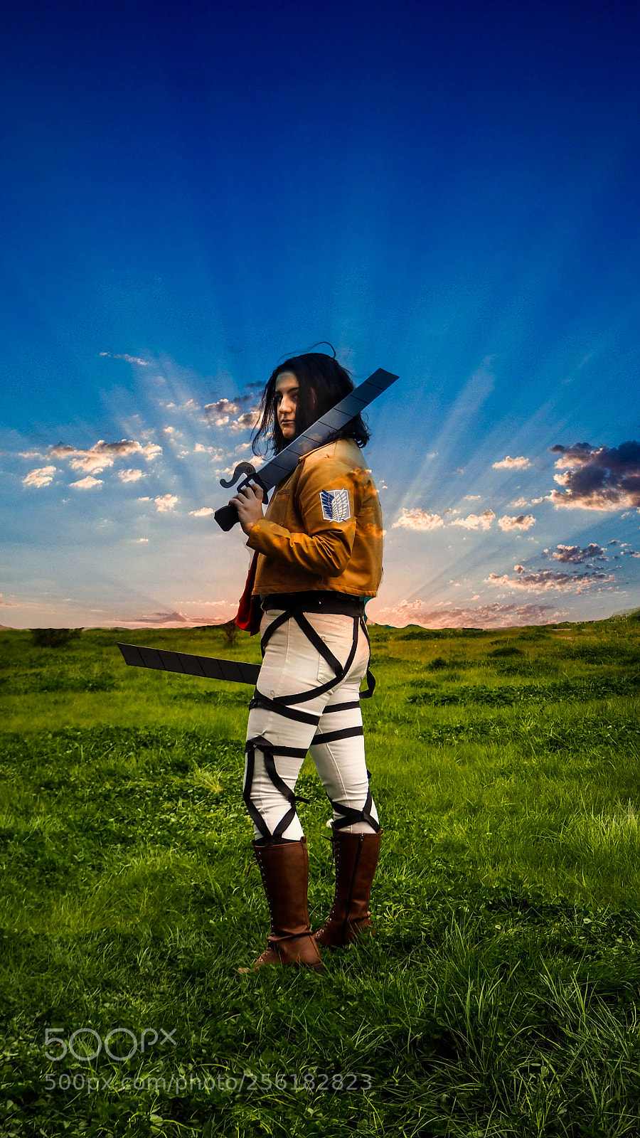 Olympus OM-D E-M10 sample photo. Warrior woman photography
